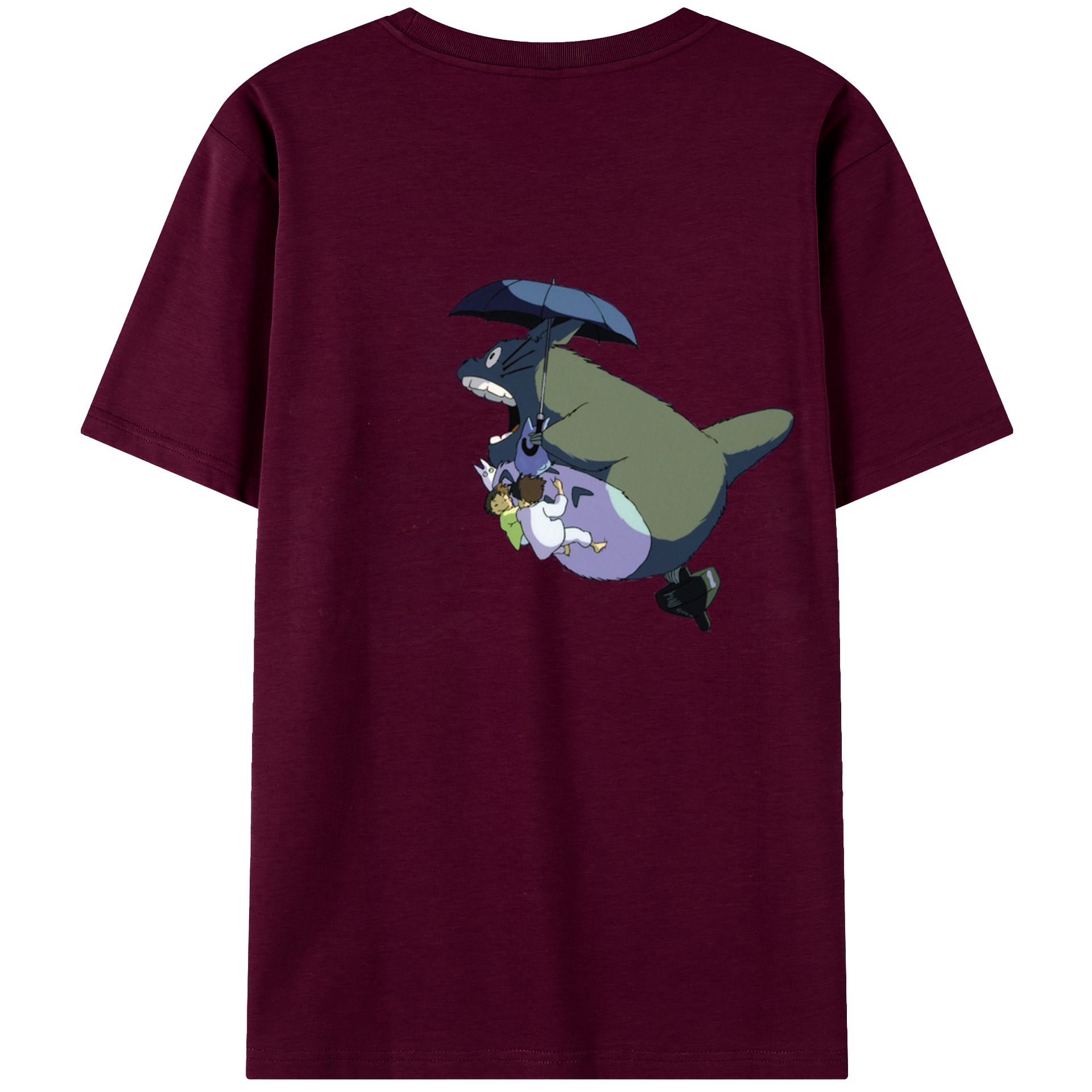 （画像用） となりのトトロ 草壁メイ 草壁サツキ My Neighbor Totoro Satsuki Kusakabe Mei Kusakabe レディース半袖Tシャツ(バックプリント)